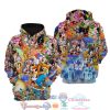 Goofy Dog And Friends Glitter Disney It’S Magic Hoodie 3D