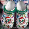 Grateful Dead Music Crocs Crocband Clogs Shoes Comfortable For Men Women and Kids Exclusive