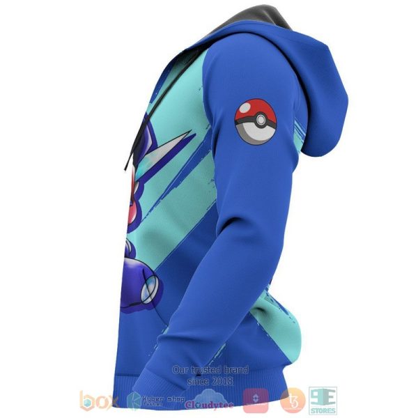 Greninja Pokemon Anime 3D Hoodie