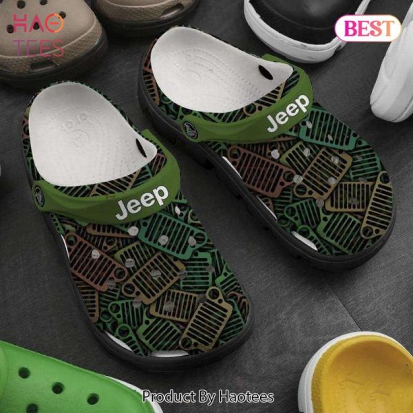 Grille Of Jeep Crocband Clog Shoes For Jeep Lover Exclusive