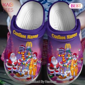 Grimace McDonald’s Food Drink Crocs Crocband Clogs Shoes Comfortable For Men Women and Kids