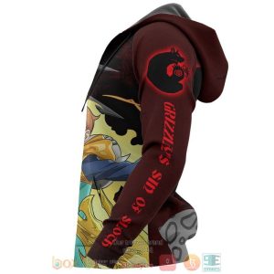 Grizzly’S Sin Of Sloth King Seven Deadly Sins Anime 3D Hoodie