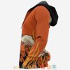 Growlithe Pokemon Anime Flames Style 3D Hoodie