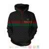 Gucci Black 3D Hoodie