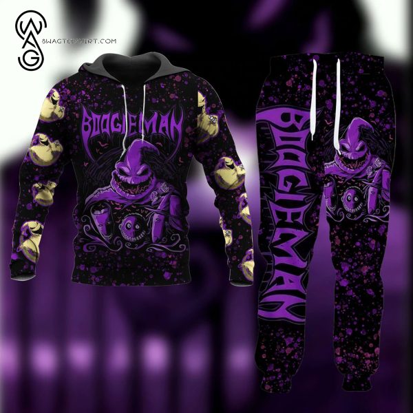 Halloween Movie Oogie Boogie Full Print Combo Hoodie And Sweatpants