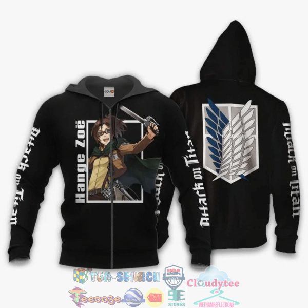 Hange Zoe Attack On Titan 3D Hoodie