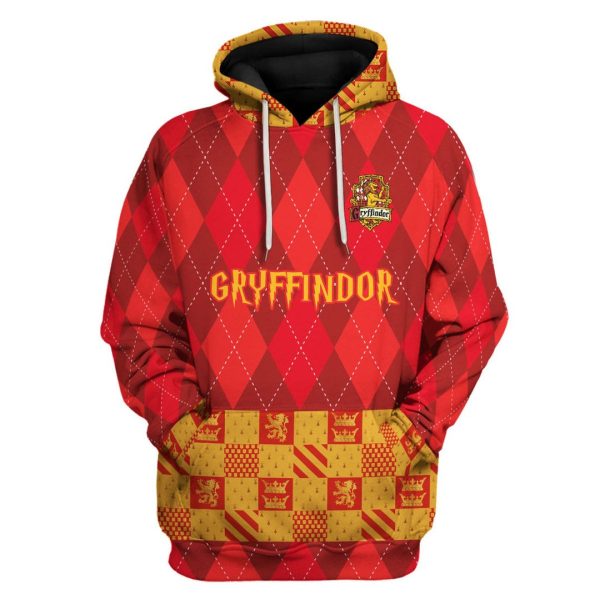 Harry Potter Gryffindor 3D Hoodie