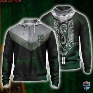 Harry Potter Hogwarts House Slytherin 3D Hoodie T-Shirt