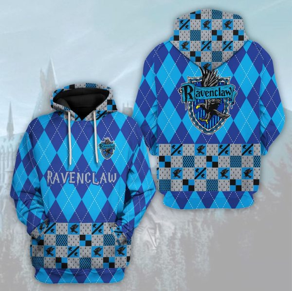 Harry Potter Ravenclaw 3D Hoodie