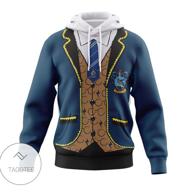 Harry Potter Ravenclaw All Over Print Hoodie