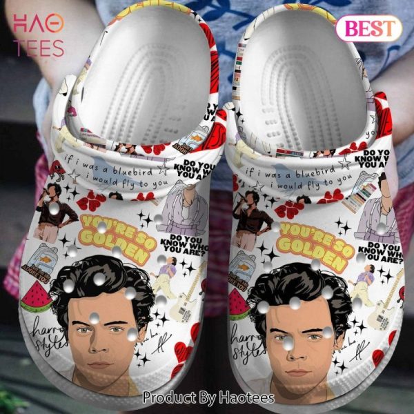 Harry Styles Music Crocs Crocband Clogs Shoes Comfortable For Men Women and Kids