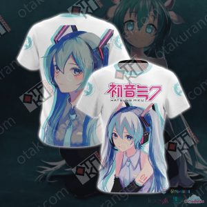 Hatsune Miku Unisex 3D T-Shirt Hoodie