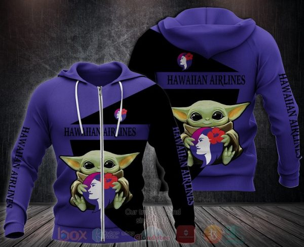 Hawaiian Airlines 3D Hoodie