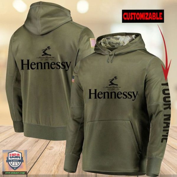 Hennessy Army Custom Name 3D All Over Print Hoodie