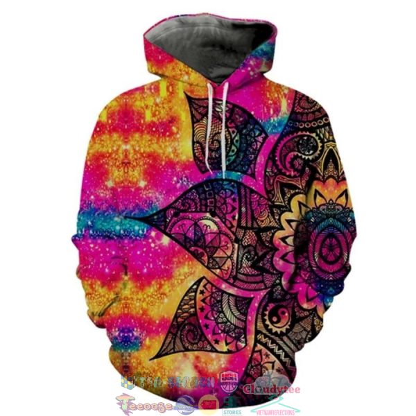 Hippie Mandala 3D Hoodie