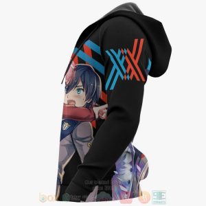 Hiro And Zero Two Custom Darling In The Franxx Anime 3D Hoodie