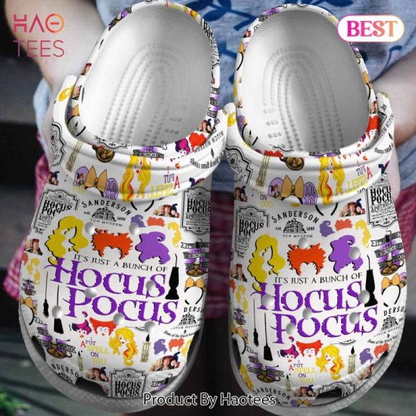 Hocus Pocus Movie Crocs Crocband Clogs Shoes Comfortable For Men Women and Kids