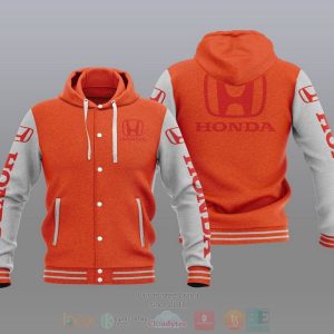 Honda Car Baseball Jacket Hoodie