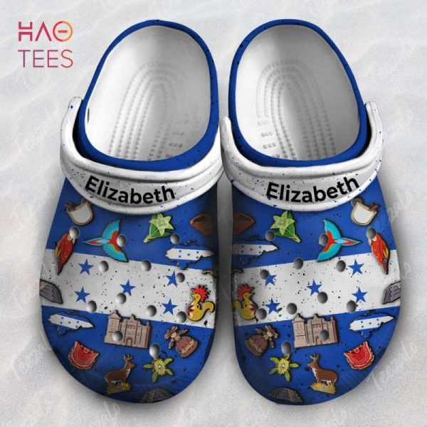 Honduras Flag Symbols Personalized Clogs Shoes