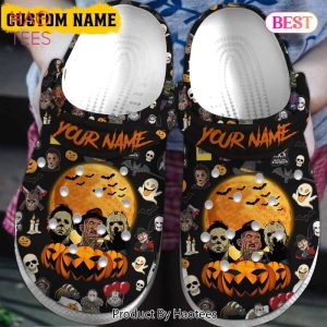 Horror Movie Characters Movie Crocs Crocband Clogs Shoes Comfortable For Men Women and Kids Exclusive