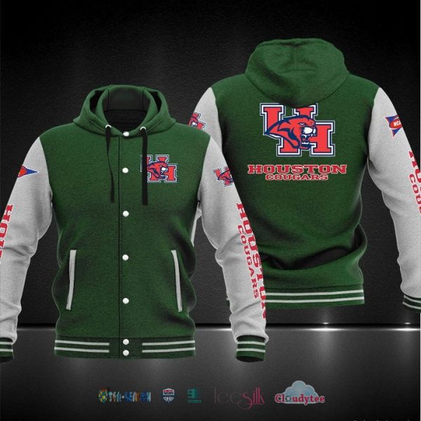 Houston Cougars Baseball Hoodie Jacket