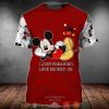 I Just Freaking Love Mickey Ok 3D Shirt