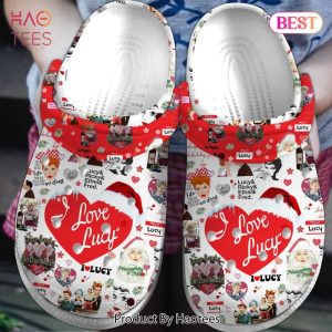 I Love Lucy TV Series Crocs Crocband Clogs Shoes Comfortable For Men Women and Kids