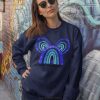 I Wear Blue For Autism Awareness 3D Hoodie