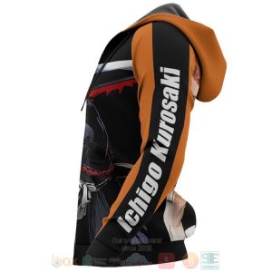 Ichigo Kurosaki Bleach Anime 3D Hoodie