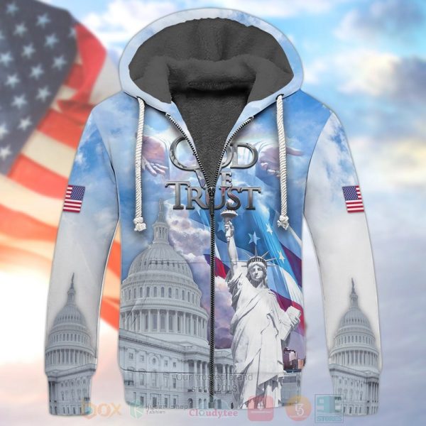 In God We Trust 3D Hoodie