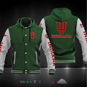 Indiana Hoosiers Baseball Hoodie Jacket