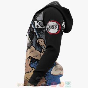 Inosuke Custom Kimetsu Anime-Manga 3D Hoodie