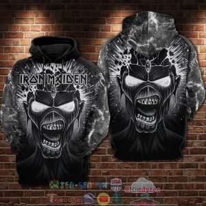 Iron Maiden Rock Band 3D Hoodie