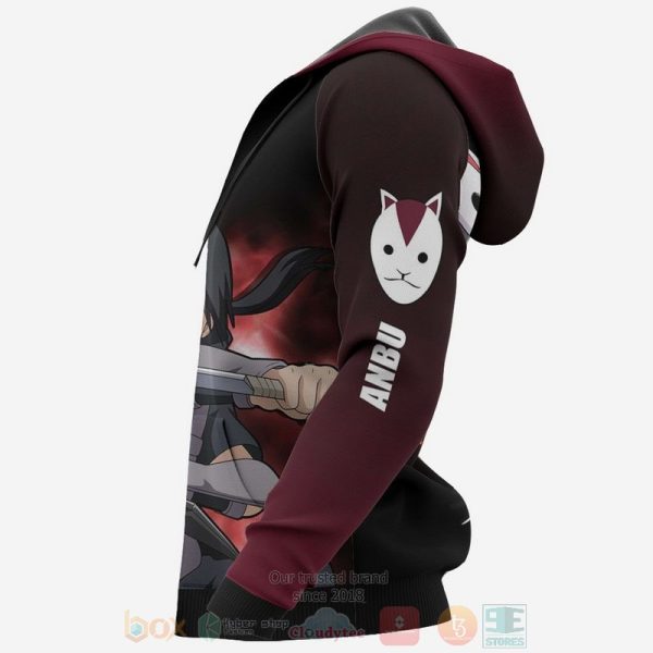 Itachi Anbu Naruto Custom Anime 3D Hoodie