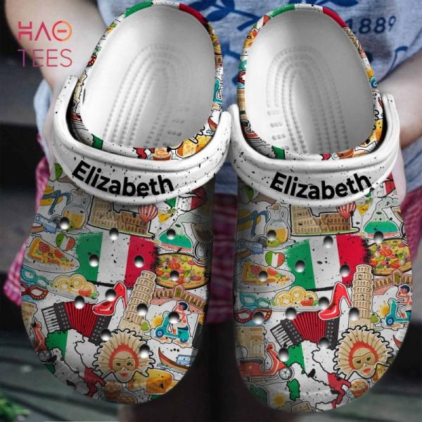 Italy Symbols Personalized Clogs Shoes