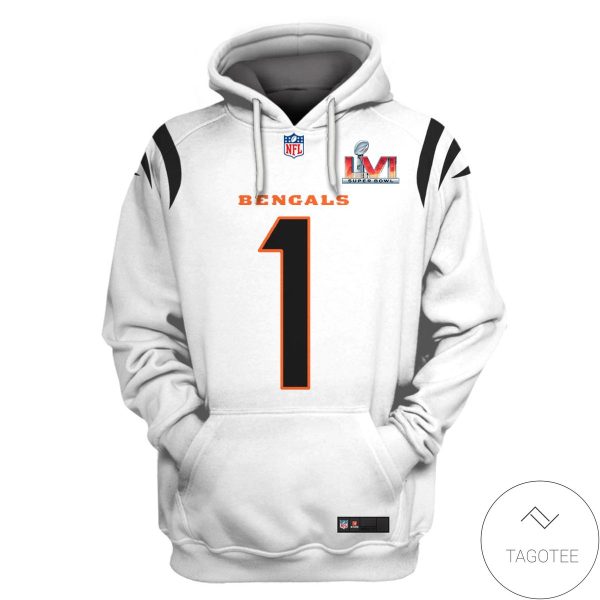 Ja’Marr Chase No 1 Cincinnati Bengals Hoodie