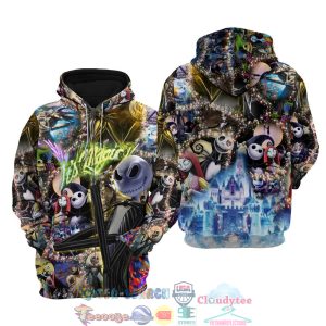 Jack Skellington Glitter Disney It’S Magic Hoodie 3D