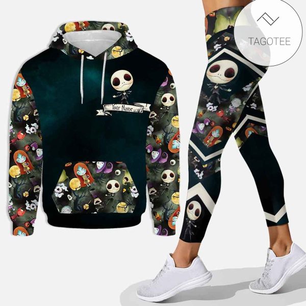 Jack Skellington The Nightmare Before Christmas Hoodie And Leggings