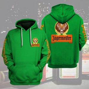 Jagermeister Green 3D Shirt