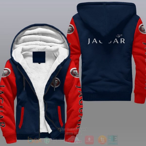 Jaguar Car Fleece Hoodie