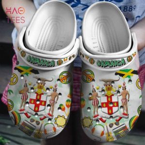 Jamaica Symbols Clogs Shoes Gift