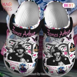 James Arthur Music Crocs Crocband Clogs Shoes Comfortable For Men Women and Kids