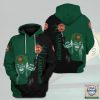 Jameson Irish Whiskey Death Skull 3D All Over Print Hoodie