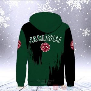 Jameson Irish Whiskey Fleece Zip Hoodie