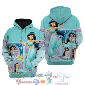 Jasmine Aladdin Disney Hoodie 3D