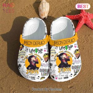 Jason Derulo Music Crocs Crocband Clogs Shoes Comfortable For Men Women and Kids