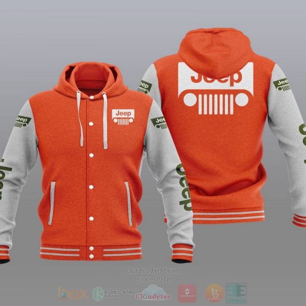 Jeep Car Baseball Jacket Hoodie