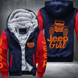 Jeep Girl Fleece Hoodie Jacket