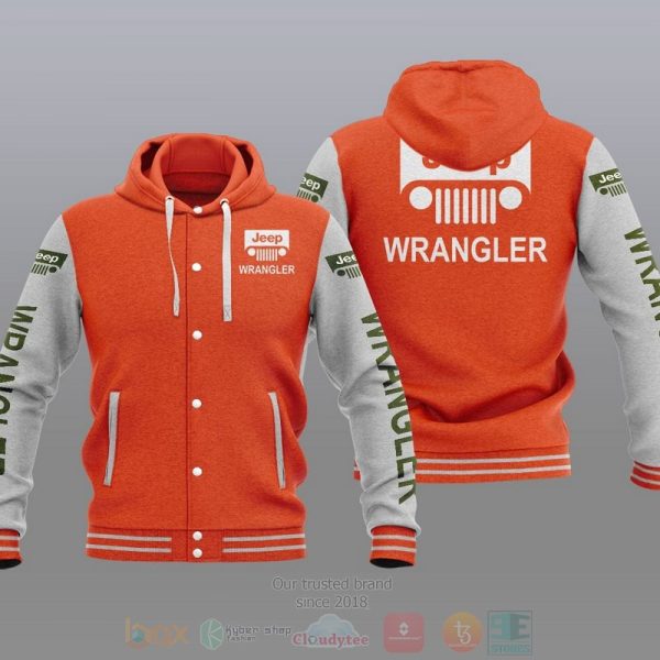 Jeep Wrangler Car Baseball Jacket Hoodie