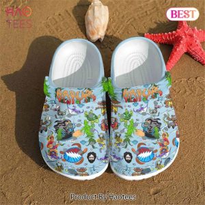 Jerry Garcia Music Crocs Crocband Clogs Shoes Comfortable For Men Women and Kids